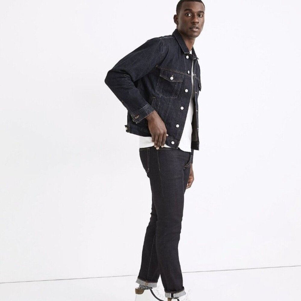 Madewell Athletic Slim Jeans in Resin Rinse Size 28 x 30 - Picture 2 of 11